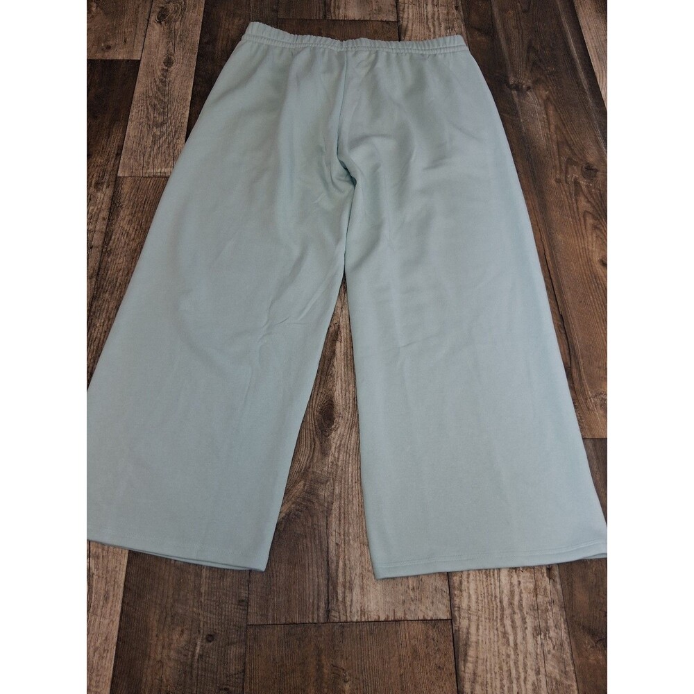 NEW! Women's Adidas Essentials Small Logo Feel Cozy Open-Hem Pants, 2XL - Picture 7 of 8